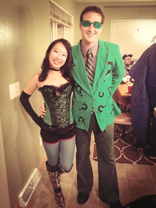 Poison Ivy and the Riddler